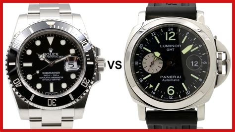 rolex submariner o panerai luminor|who wears panerai watches.